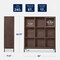 Best Choice Products Elevated 9-Cube Storage Organizer, 11in Shelf, Bookcase, Display Shelf, w/ Metal Legs